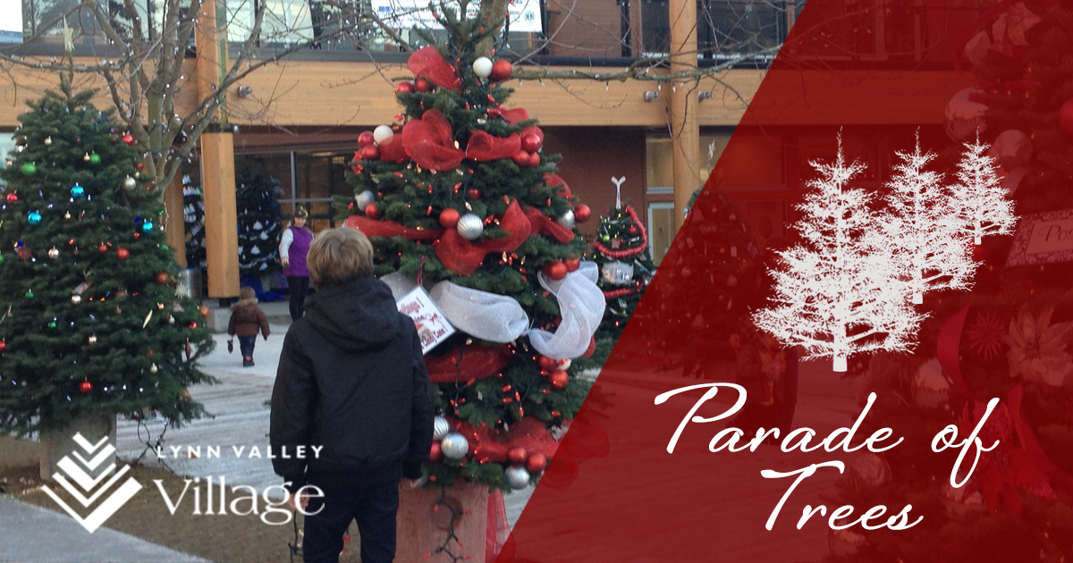 Parade of Trees Lynn Valley Village 2022